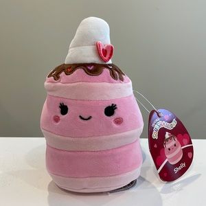 NWT 5” Shelly the Strawberry Pancake Valentine Squishmallow
